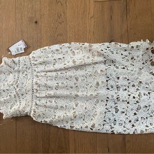 Trixxi Girl White Lace Dress